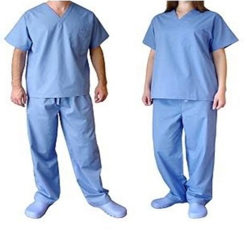  V-Neck Unisex Scrub Suit Set